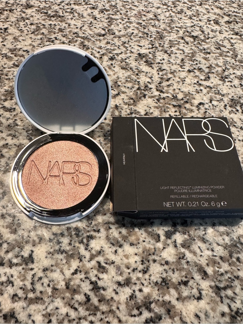 NARS Rose Gold Highlighter Compact